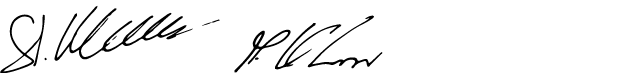 Unterschriften der Gebrüder Huthmacher